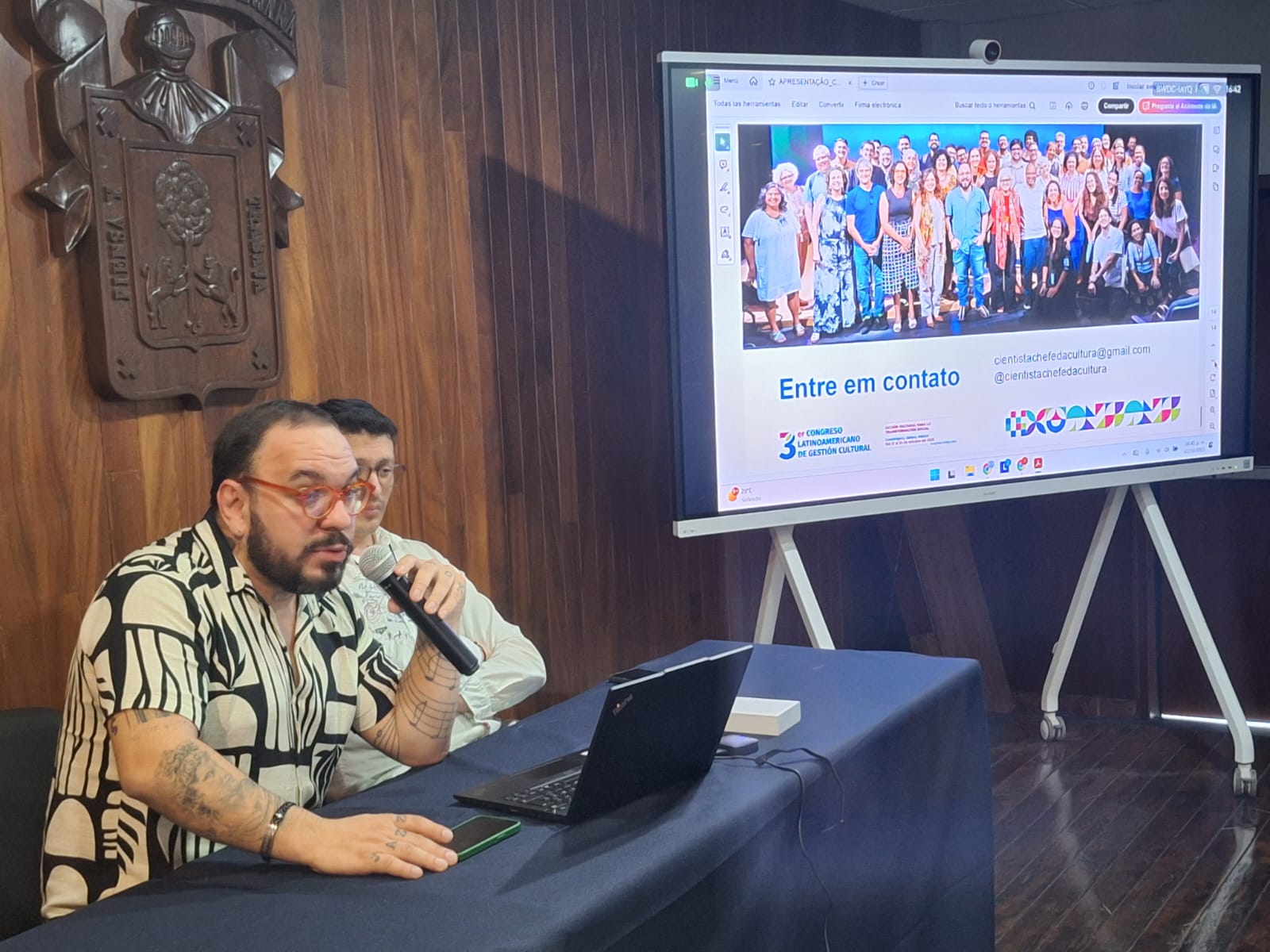 Featured image for “Produção científica divulgada em evento internacional: pesquisadores(as) do CCCult apresentam artigos em evento no México”