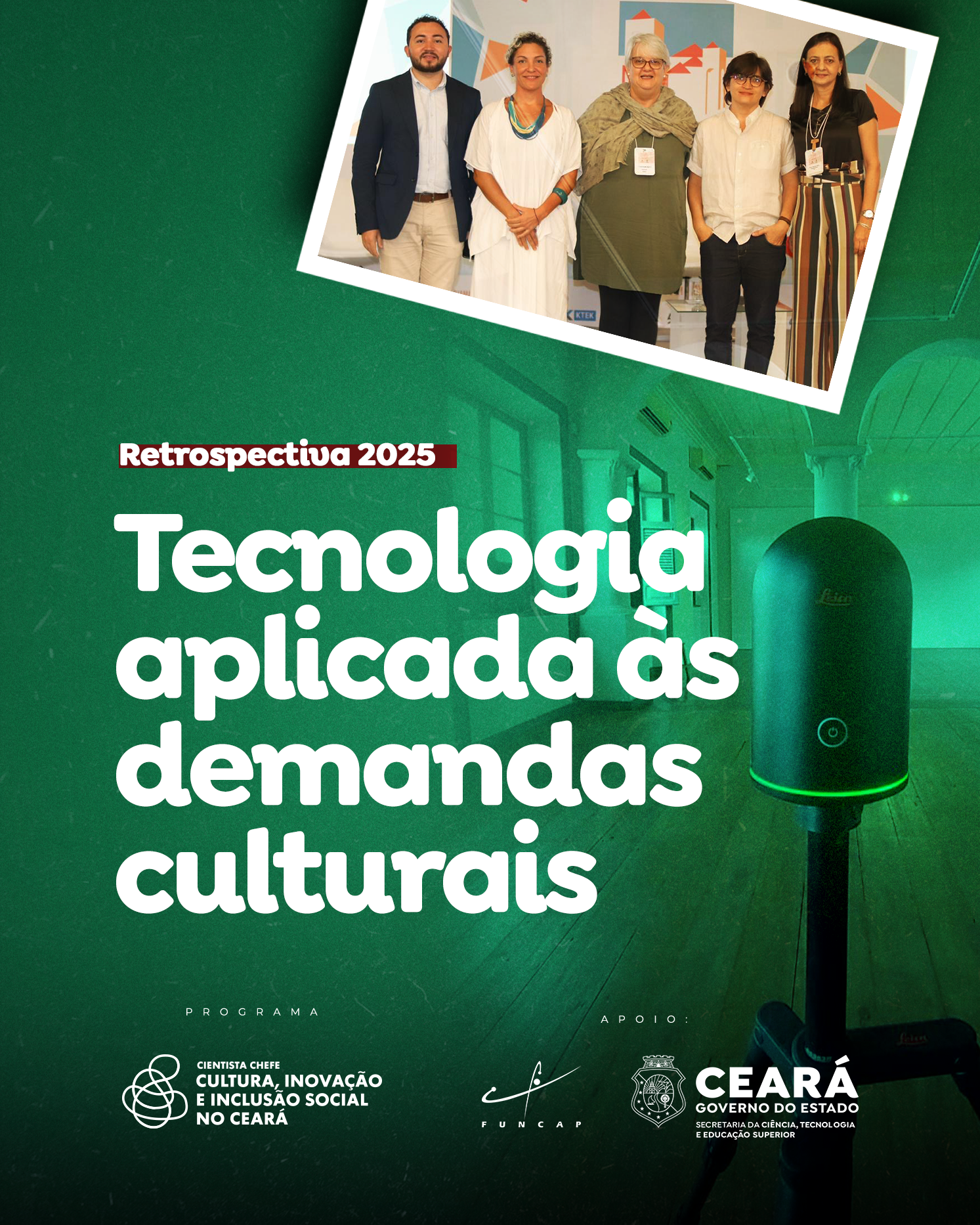 Featured image for “Tecnologia aplicada ao patrimônio: conheça as principais ações desenvolvidas pelo CCCult em 2025”